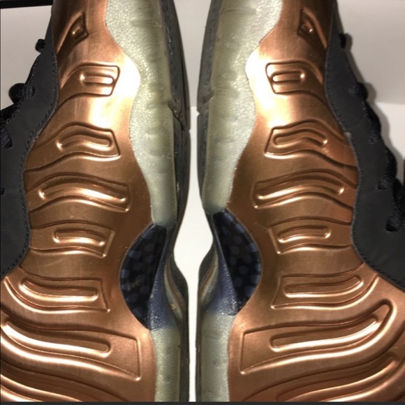 Nike Little Posite One GS 'Copper' Youth - Picture 2 of 7